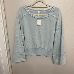 Free People Bell Sleeve Shirt